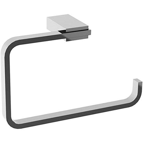 Gedy Gedy 3870-13 Square Polished Towel Ring, Chrome