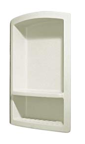 Swanstone RS-2215-018 Recessed Shampoo Shelf, Bisque Finish