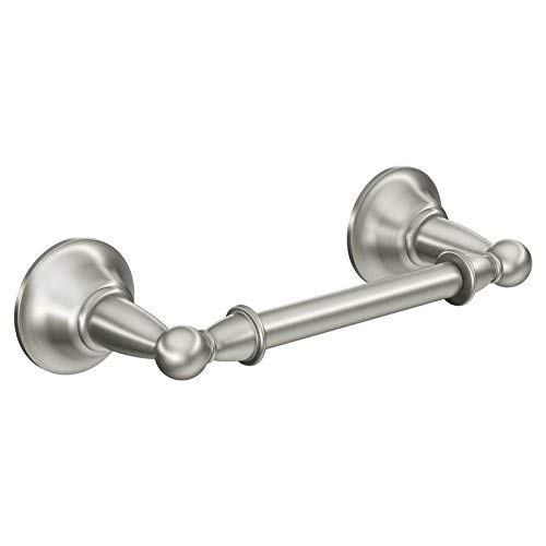 Moen Sage Brushed Nickel Surface Mount Pivot Toilet Paper Holder