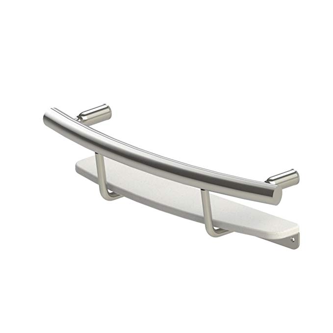 Invisia INV-SHS BS Shampoo Shelf Brushed Stainless Steel