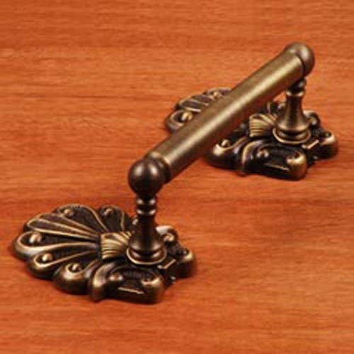 PK Series Wall Mounted Peacock Base Toilet Paper Holder Finish: Antique English