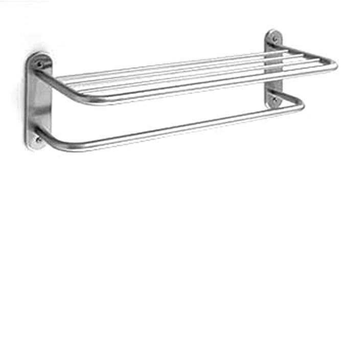 American Standard 8040.300.002 Prairie Field Towel Shelf with Towel Bar, Chrome