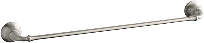 KOHLER K-11271-BN Forte Traditional 24-Inch Towel Bar, Vibrant Brushed Nickel