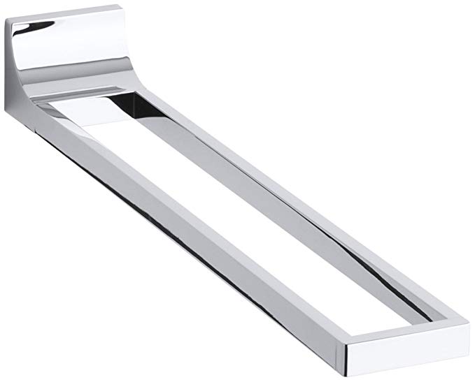 Kohler K-11586-CP Loure Towel Arm, Polished Chrome