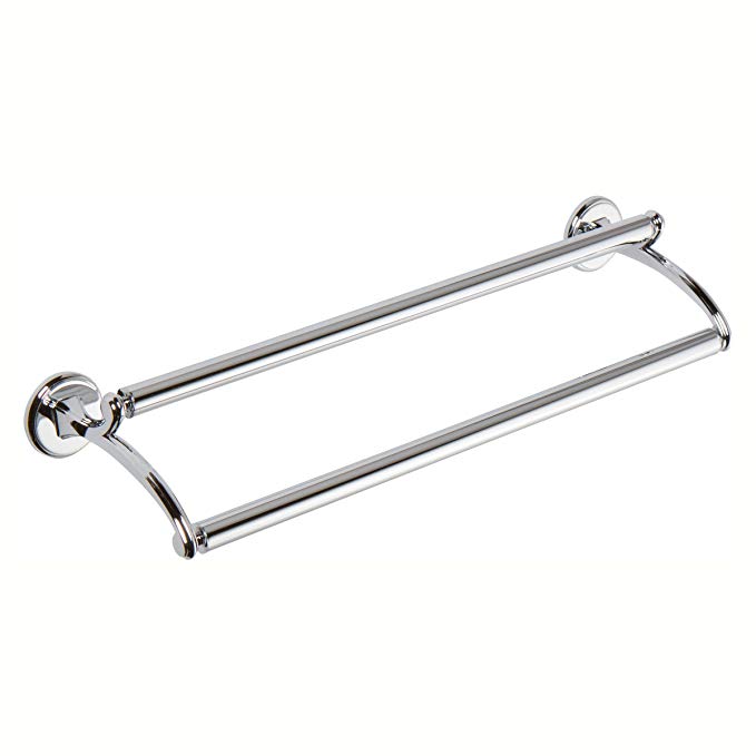 Ginger 2722-24/PC Circe Double Towel Bar, 24-Inch, Polished Chrome