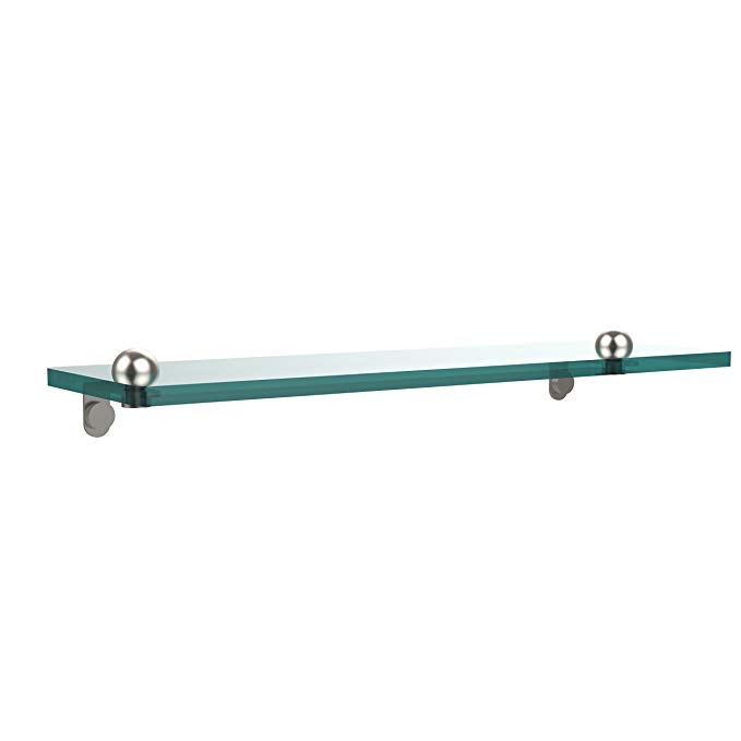 Allied Brass RC-1/16-SN 16-Inch Glass Shelf