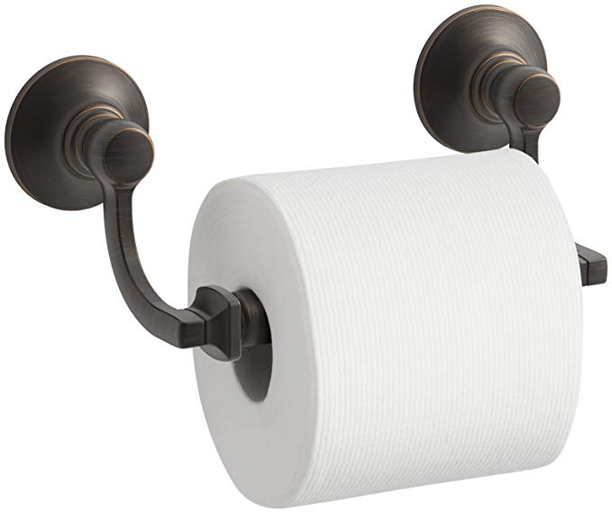 KOHLER K-11415-2BZ Bancroft Toilet Tissue Holder, Oil-Rubbed Bronze