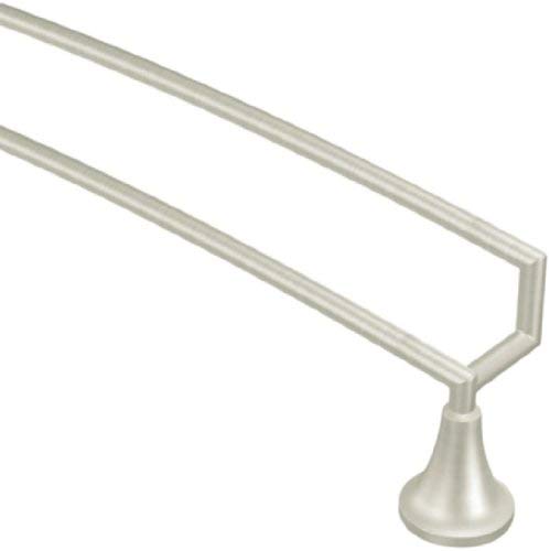 Moen YB5822BN Icon 24-Inch Double Towel Bar, Brushed Nickel