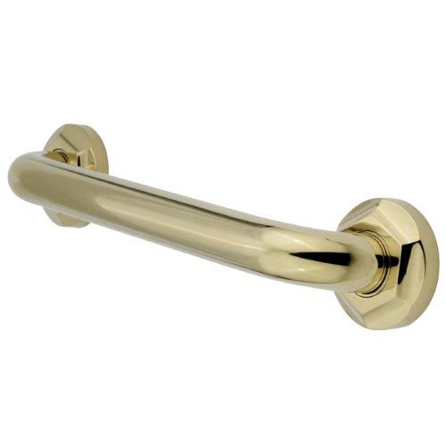 Kingston Brass DR714362 Designer Trimscape Metropolitan Decor 36-Inch Grab Bar with 1.25-Inch Outer Diameter, Polished Brass