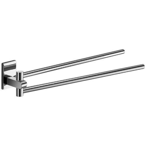 Nameeks 7823-13 14.17-Inch Maine Jointed Holder Towel Bar, Chrome