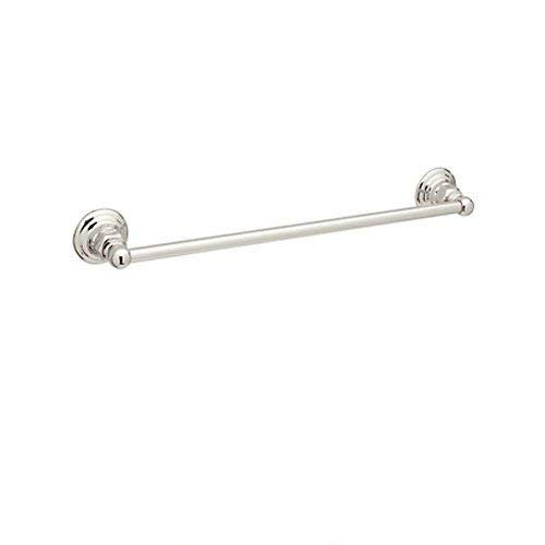 Rohl ROT1/18PN 18-Inch Country Bath Single Towel Bar in Polished Nickel