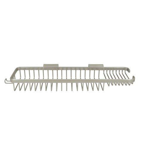 Deltana WBR1850HU15 17 1/2-Inch Rectangular Wire Basket with Hook