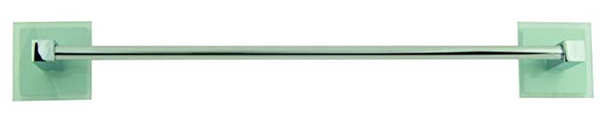 Atlas Homewares ETB18-CH Eucalyptus Collection 18-Inch Towel Bar, Polished Chrome