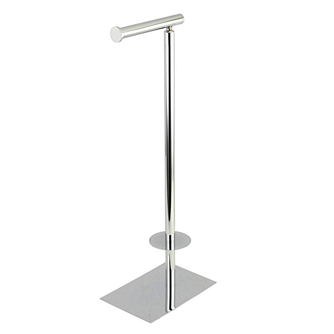 Kingston Brass CC8001 Claremont Freestanding Toilet Paper Stand, Polished Chrome