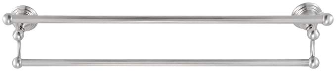 Belle Foret BFNDTBSN 24-Inch Double Towel Bar, Satin Nickel