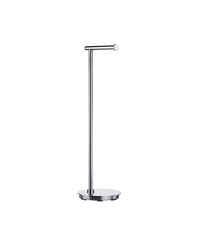 Smedbo SME_FK606 Free Standing Toilet Roll Euro Holder, Stainless Steel Polished