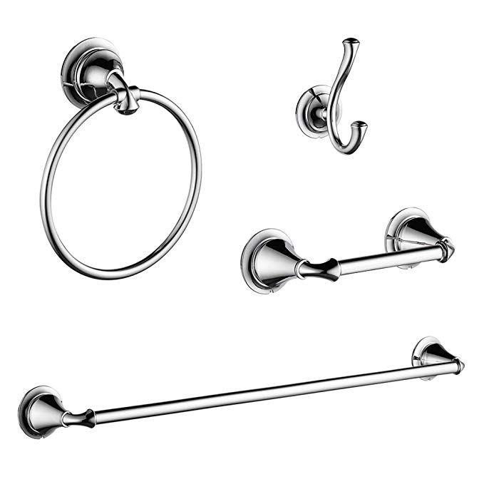 Delta KA-LIN-4-PC Linden 4-Piece Accessory Kit, Chrome