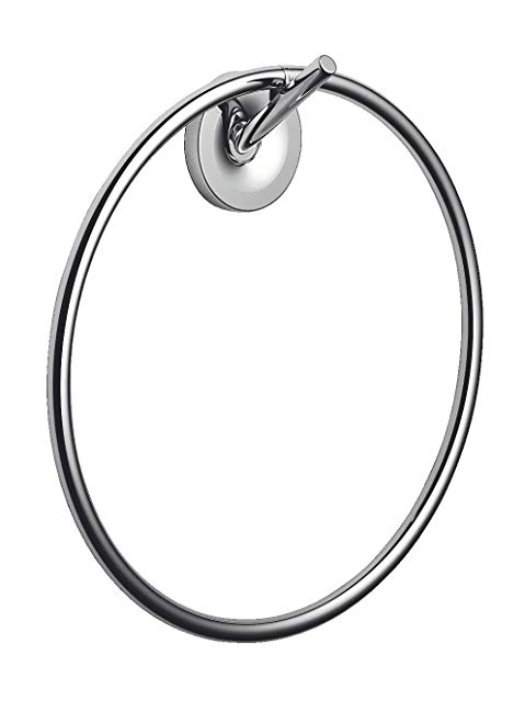 AXOR 40821000 Starck Towel Ring, Chrome