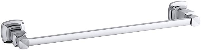 KOHLER K-16250-CP Margaux 18-Inch Towel Bar, Polished Chrome