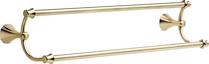 Delta Faucet 79225-CZ Addison 24inch Double Towel Bar Rack, Champagne Bronze