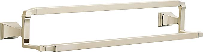 Delta Faucet 75125-PN Dryden Double Towel Bar, Polished Nickel