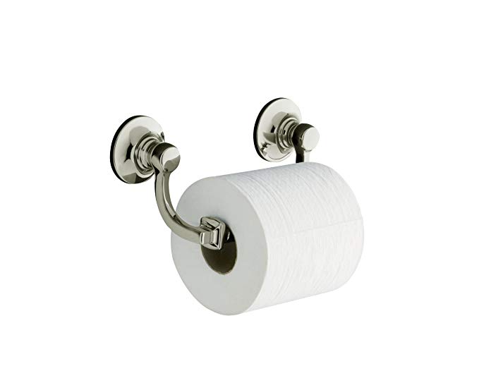 Kohler K-11415-SN Bancroft Toilet Tissue Holder, Vibrant Polished Nickel