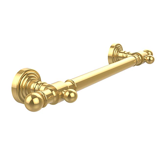 Allied Brass WP-GRS-16-PB 16-Inch Grab Bar Smooth, Polished Brass