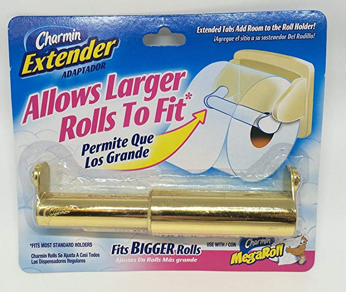 Charmin Extender Adapter (For Mega Rolls) (Gold)