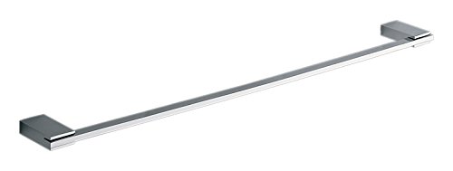 Gedy Kansas Square Polished Towel Bar, Chrome, 14