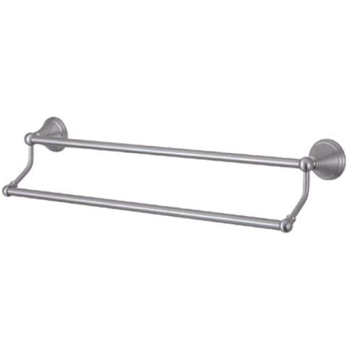 Kingston Brass BA2973SN Governor 24-Inch Dual Towel Bar, Satin Nickel