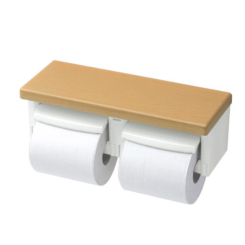 TOTO Double Paper Holder [Natural Wood] (japan import)