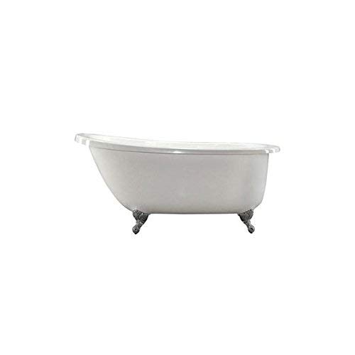 Hydro Systems ANN6536STO Free Standing Annette Tub Polished White