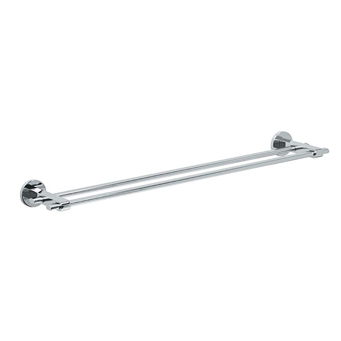 Gatco 4104 Zone 24-Inch Double Towel Bar, Chrome