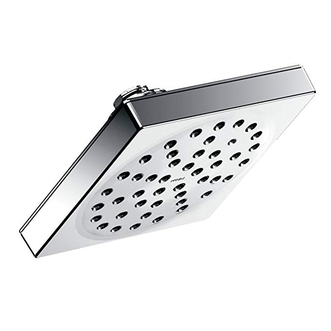 Moen S6340EP20 90-Degree One-Function 6-Inch Diameter Eco-Performance Rainshower Showerhead, Chrome