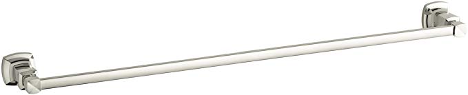 KOHLER K-16252-SN Margaux 30-Inch Towel Bar, Vibrant Polished Nickel