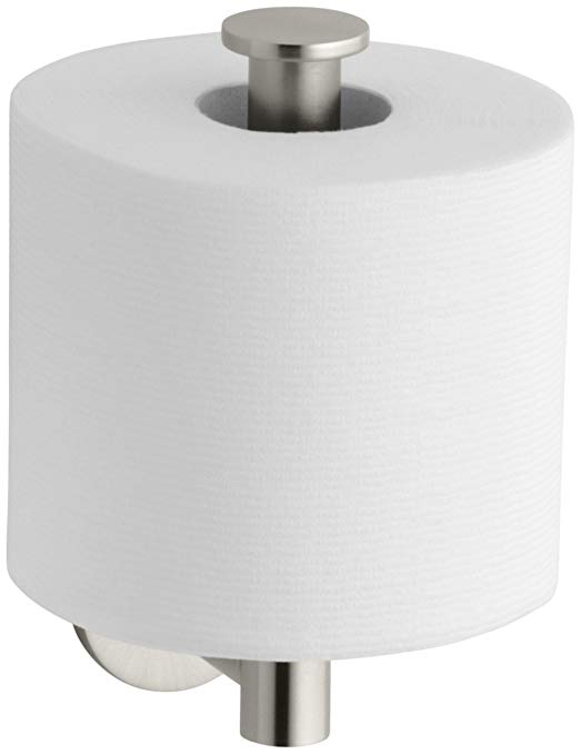 KOHLER K-14459-BN Stillness Toilet Tissue Holder, Vibrant Brushed Nickel