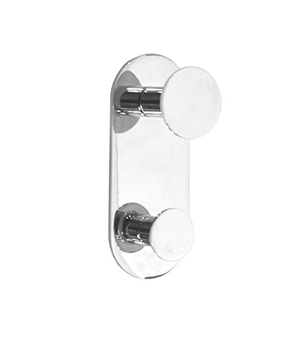 Smedbo SME_YK356 Double Towel Hook, Polished Chrome