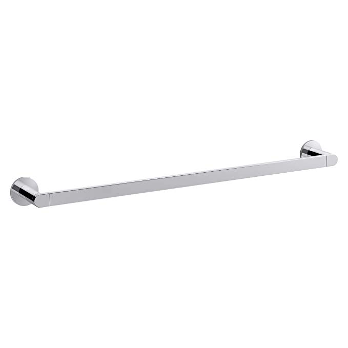 KOHLER K-73142-CP Composed 24 In. Towel bar Polished Chrome