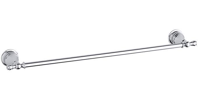 KOHLER K-16150-CP Revival 24-Inch Towel Bar, Polished Chrome