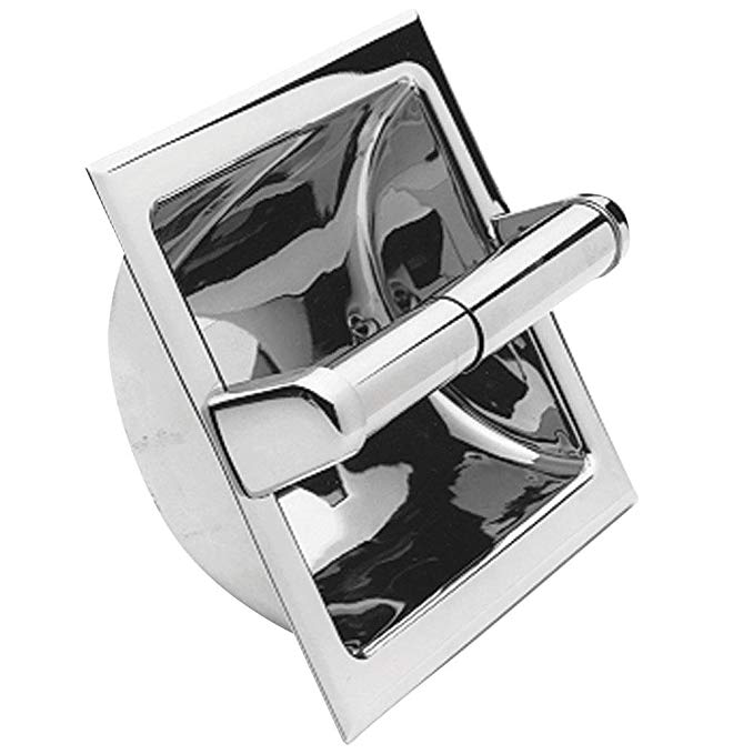 Newport Brass 10-89 Annabella Recessed Tissue Holder, Polished Nickel