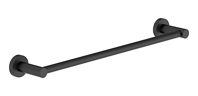 Symmons 353TB-18-MB Dia Towel Bar, 18-Inch, Matte Black