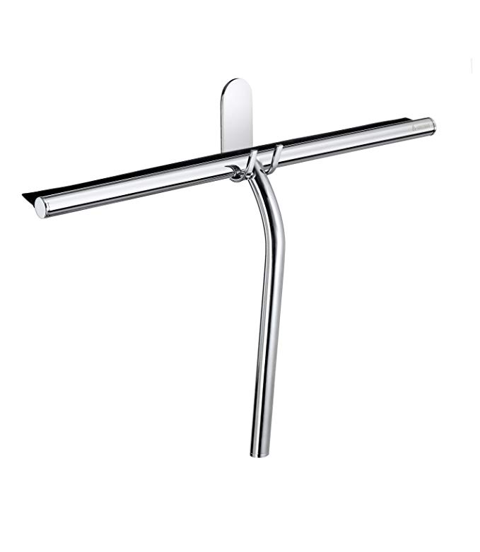 Smedbo SME_DK2120 Shower Squeegee and Hook, Polished Chrome