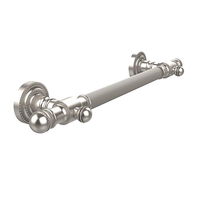 Allied Brass DT-GRR-24-SN 24-Inch Grab Bar Reeded, Satin Nickel