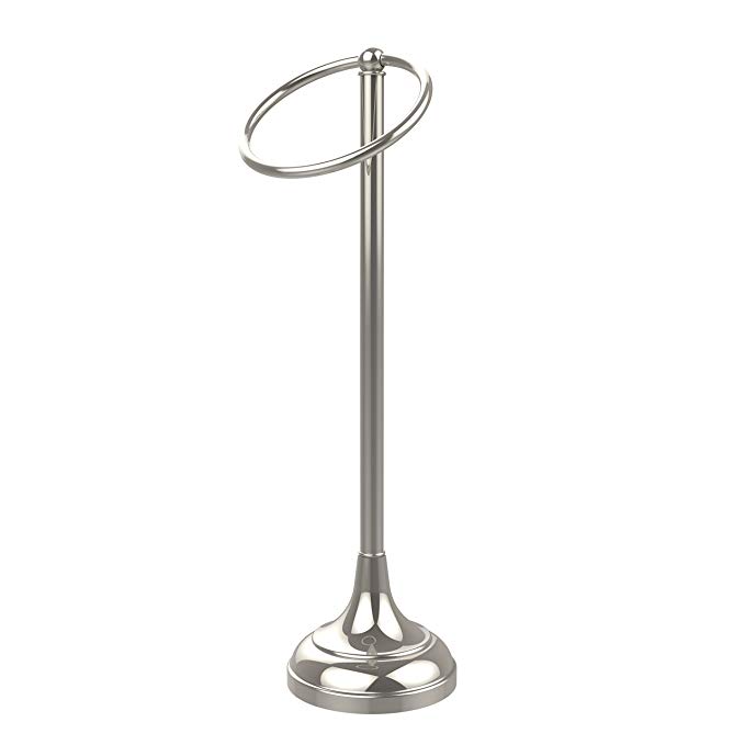 Allied Brass TR-10-PNI 6-Inch Towel Ring, Polished Nickel