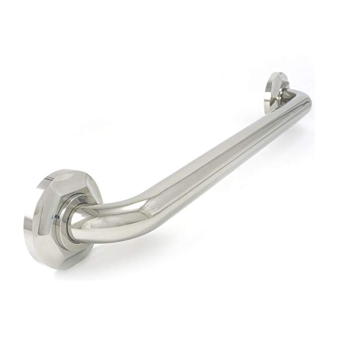 WingIts WPGB5PS32HEX Platinum Hex, 32-Inch Length x 1.25-Inch Diameter Grab Bar, Polished Stainless