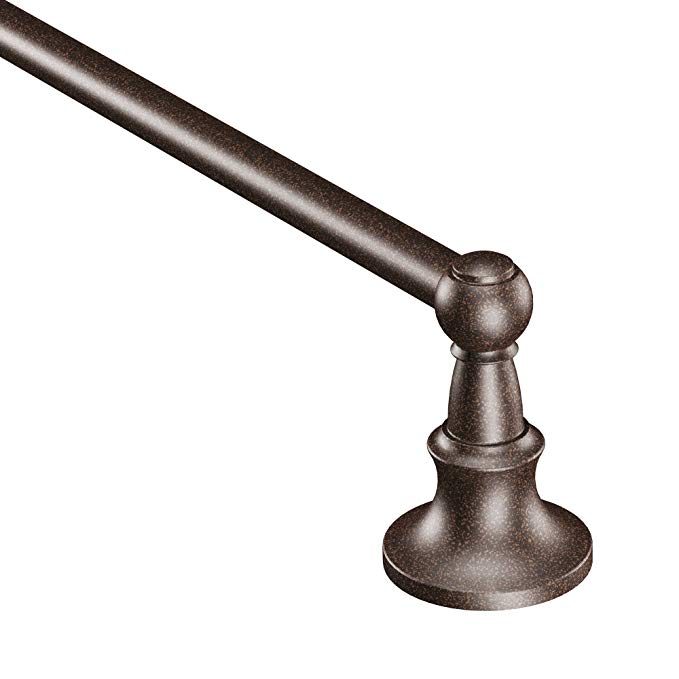 Moen DN4418ORB Vale 18-Inch Towel Bar, Oil Rubbed Bronze