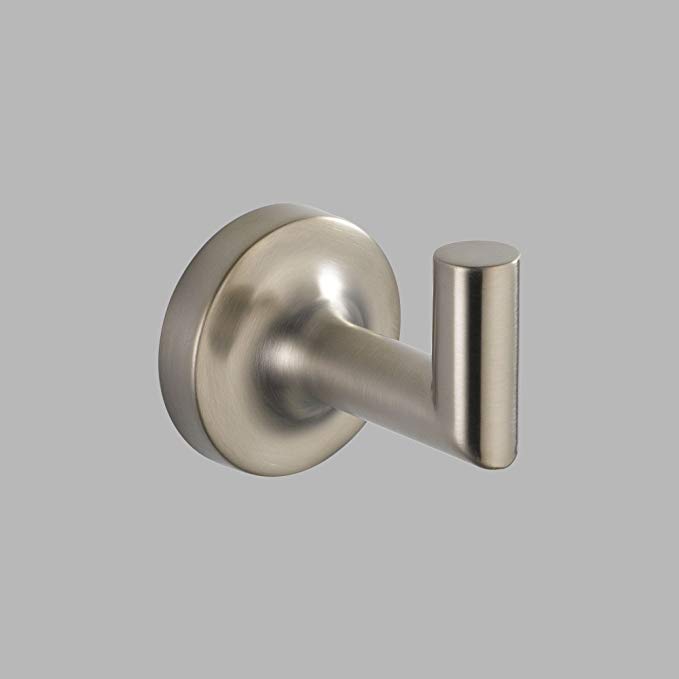 Brizo 693575 Single Robe Hook from the Odin Collection, Brushed Nickel