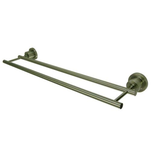 Kingston Brass BA8213SN Concord 24-Inch Dual Towel Bar, Satin Nickel