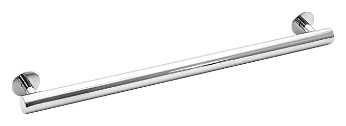 MODERN EL SS Grab Bar, Polished, 18 In