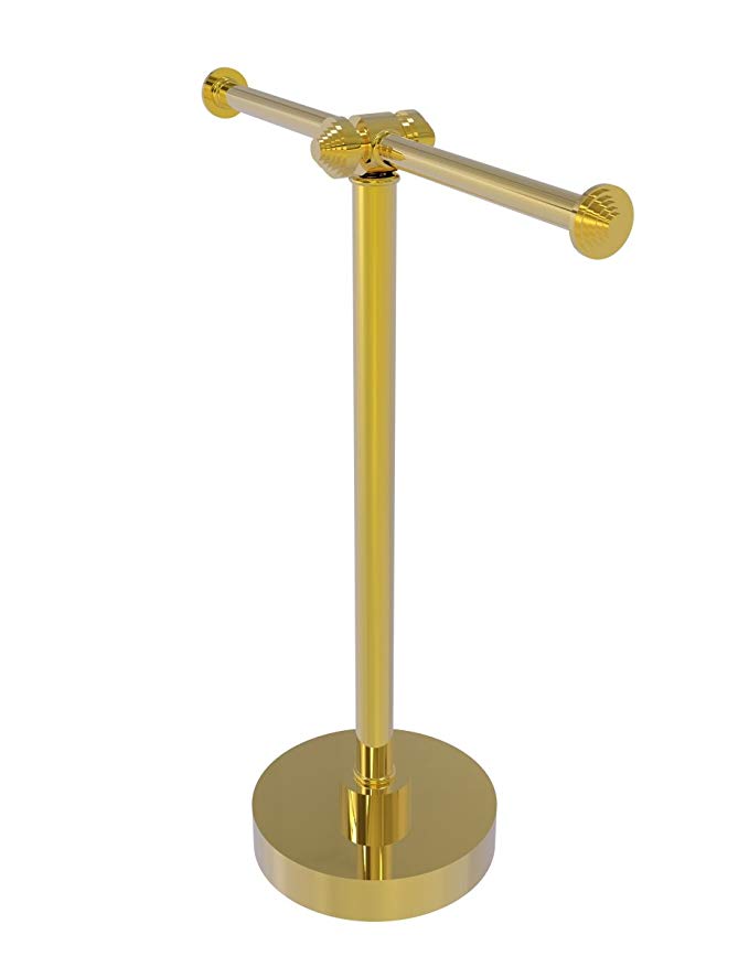 Allied Brass South Beach SB-82 Vanity Top 2 Arm Guest Towel Stand